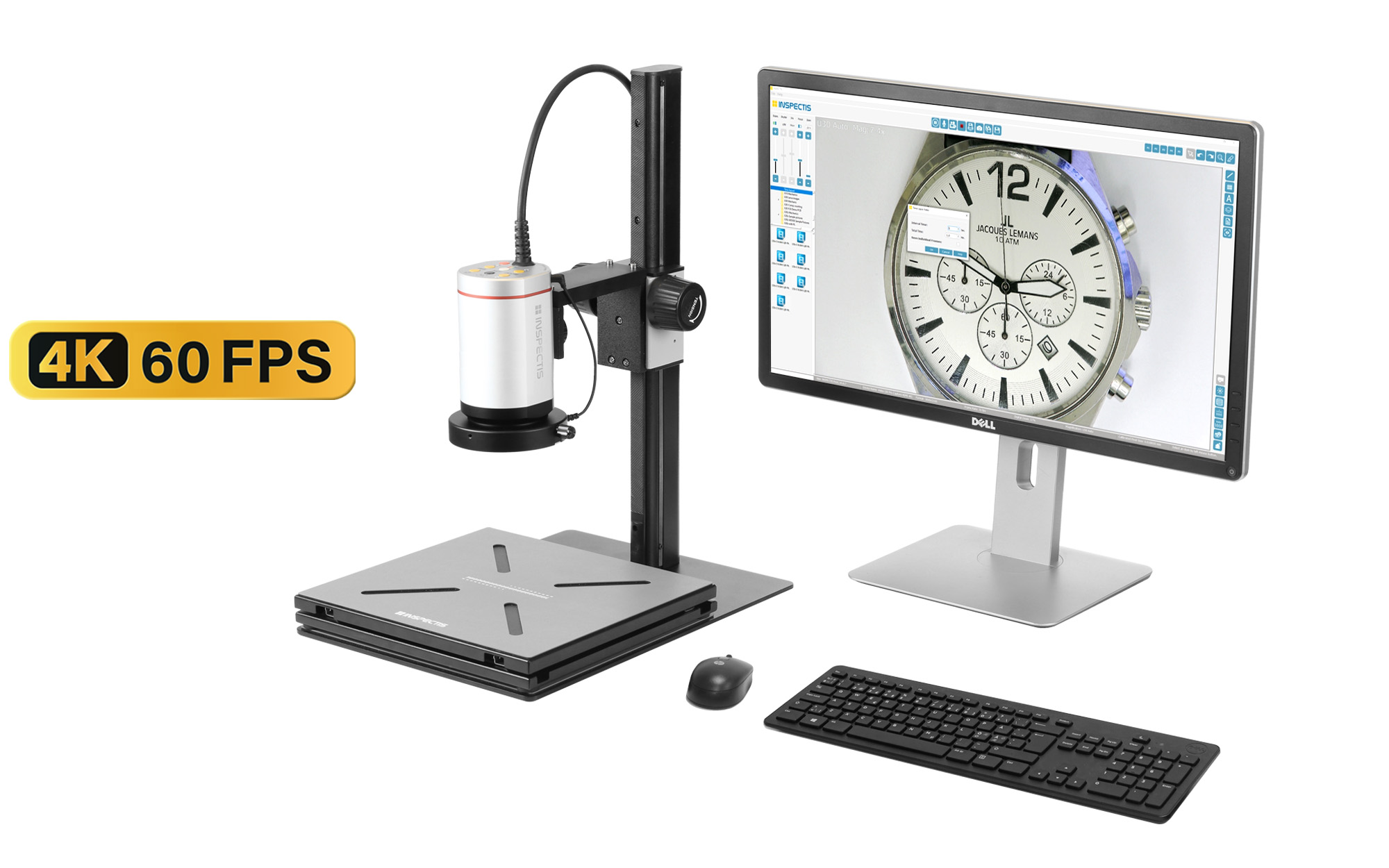 4k 60fps digital microscope